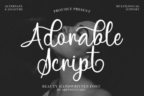 Adorable Script: A Font That Elevates Branding