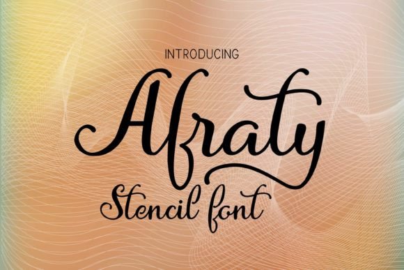 Afraty Stencil: A Font for Polished Branding