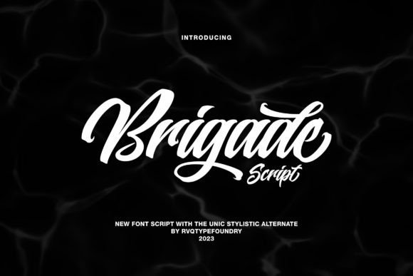 Brigade Script: A Font for Elegant Storytelling