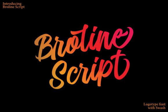 Broline Script: A Font That Speaks Volumes