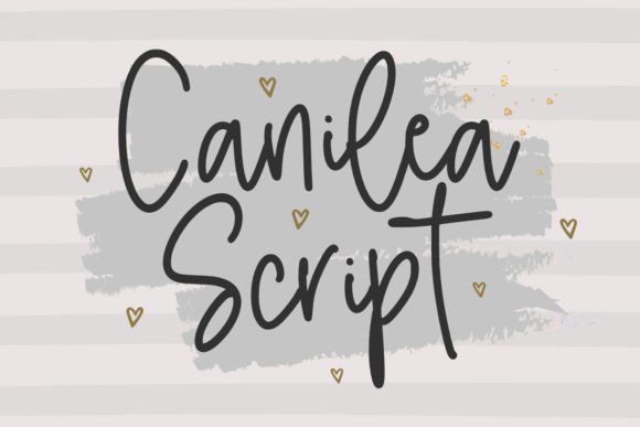 Canilea Script: A Charming Typeface