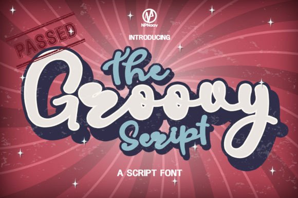 Groovy Script Font for Creative Makers