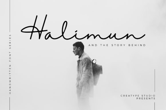 Halimun: A Stylish Script Font for Crafters