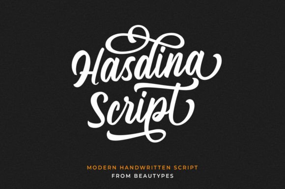 Hasdina Script: A Vintage Typeface for Modern Web Design