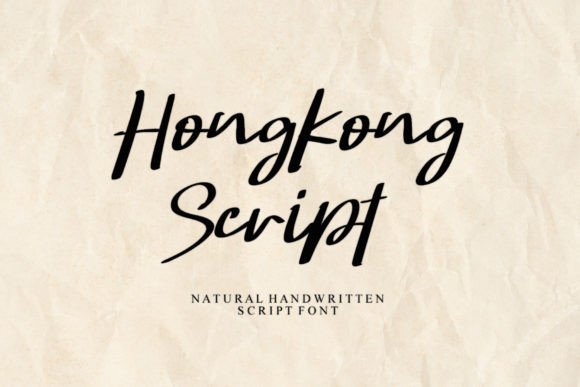 Hongkong Script: A Unique Typeface for Editorial Design