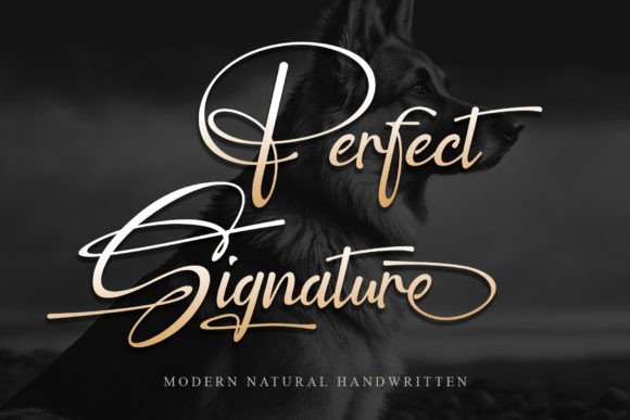 Perfect Signature Font for Creative Projects