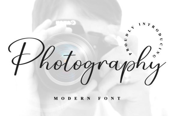 Photography Font for Creative Projects