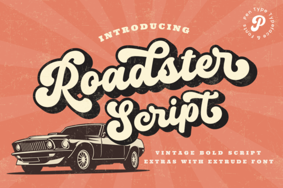 Roadster Script: A Bold Typeface for Editorial Design