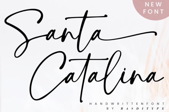 Santa Catalina Font for Editorial Design