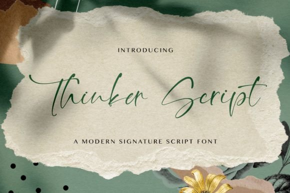 Thinker Script: A Font That Speaks Volumes