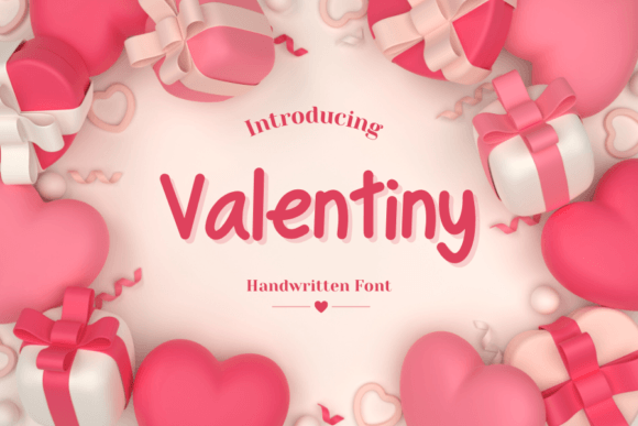 Valentiny Font for Editorial Design